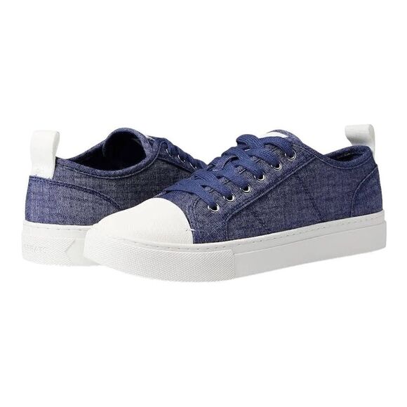 GREATS Men’s Wilson Sneakers in the Size 9.5M in Blue Recycled Denim - Picture 1 of 12
